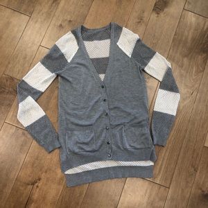 Button up front cardigan. Size L